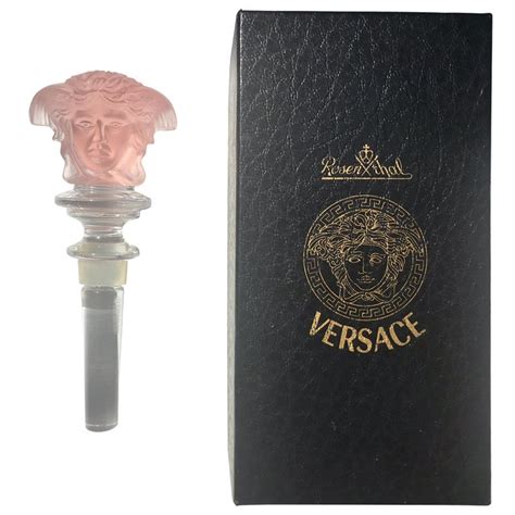 versace medusa rosenthal china|rosenthal Versace Medusa wine stopper.